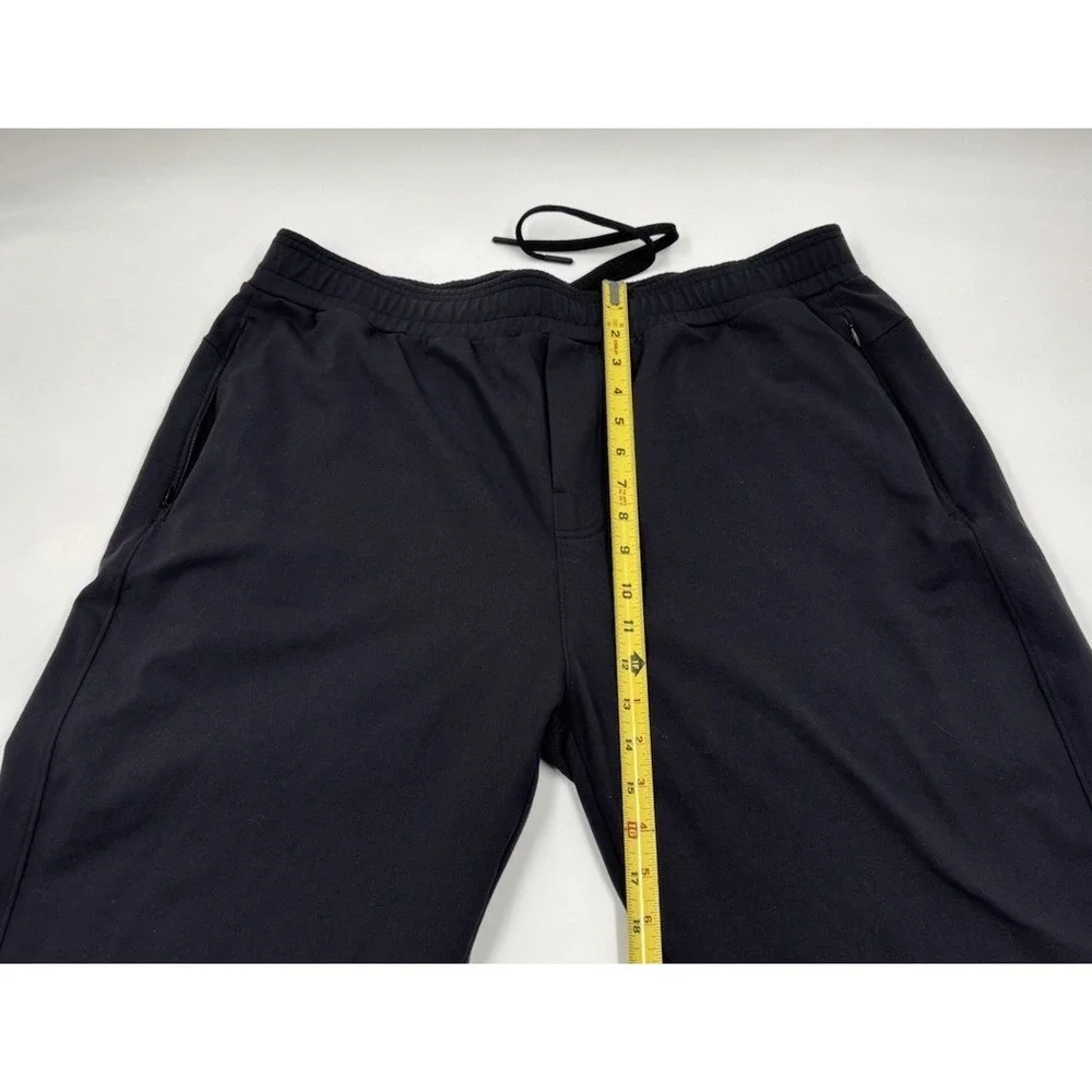 Public Rec Men's 38/34 Nylon Blend Black Straight‎ Leg Athletic Sweatpants
